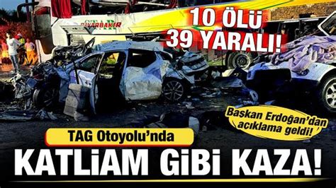 Mersin de zincirleme kaza 10 ölü 39 yaralı Haber 7 GÜNCEL