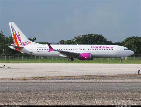 Caribbean Airlines Boeing 737 NG Max 9Y BAR Photo 78535 Airfleets