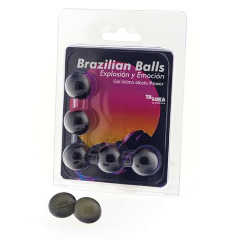 Taloka Brazilian Balls Gel Excitante Efecto Power Bolas Asisex