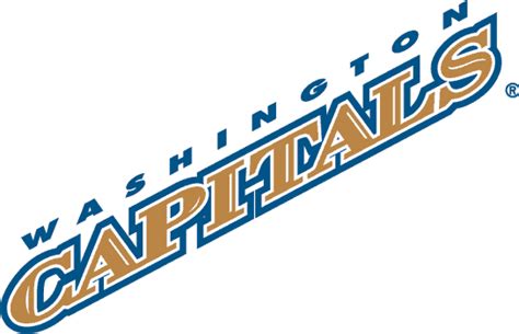 Washington Capitals Logo - Wordmark Logo - National Hockey League (NHL ...