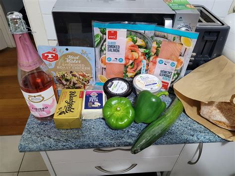 85 dollars of food. new world. : auckland