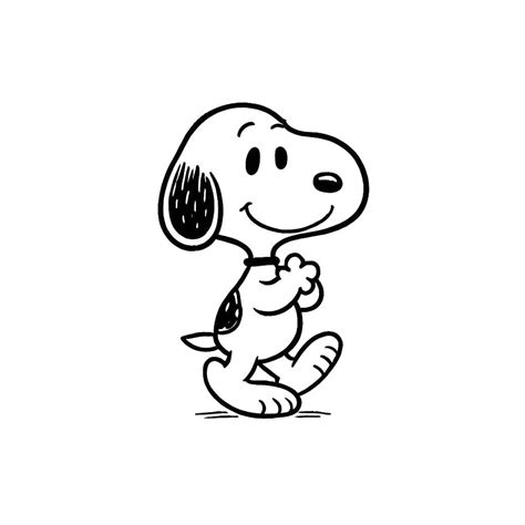 Snoopy Para Colorir - Desenho Snoopy 3 para colorir, imprimir e desenhar - Coloringlib.Com