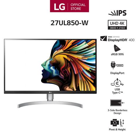 M N H Nh Lg Ul W K Uhd Vesa Display Hdr Ms Hz Ips