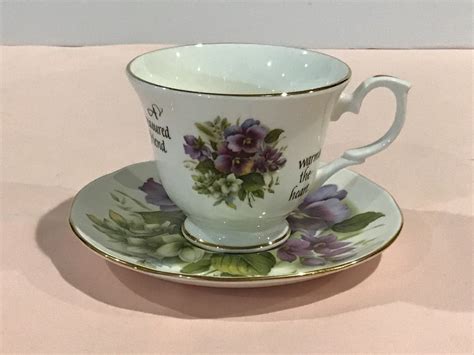 Duchess Bone China Tea Cup And Saucer Made In England Etsy