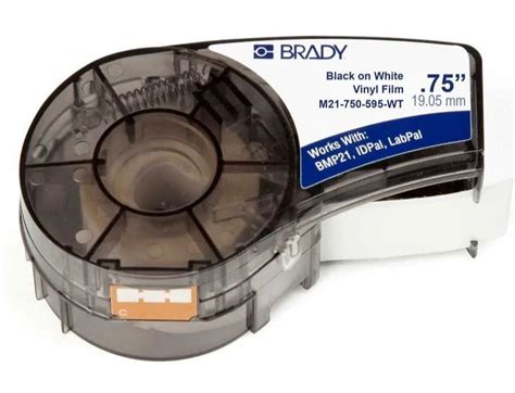 Расходник для печати Brady M21-750-595-WT, Белый (white), для ...