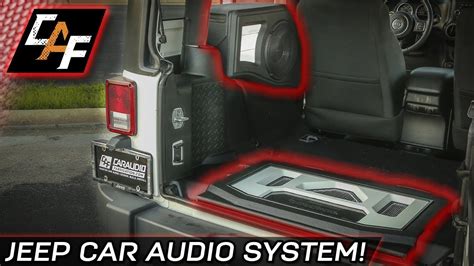 Speaker Box For Jeep Wrangler