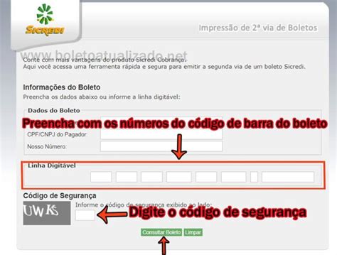 Atualizar Boleto Sicredi Vencido Passo A Passo