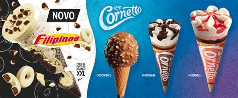 A Grande Novidade Da Ol Para O Ver O Um Cornetto De Filipinos Vou