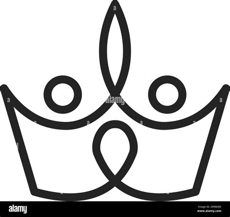 modèle de logo crown Icône Illustration identité de la marque