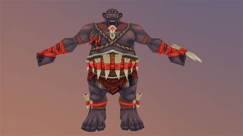 oger combatant  model  marcinmakes  sketchfab