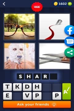 4 Pics 1 Word Level 466 Answer