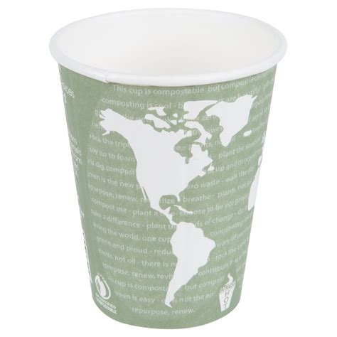 Eco Products Ep Bnhc12 Wd World Art 12 Oz Insulated Hot Cup 600 Case