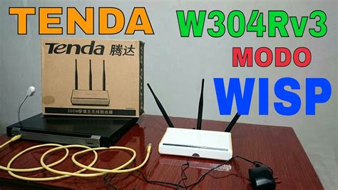 Configuracion Tenda W Rv Modo Wisp Espa Ol Explicado Youtube