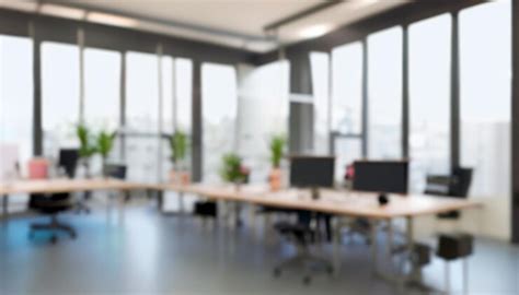 Premium AI Image | Abstract blur and defocused interior professional office for background ...