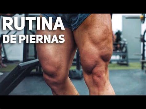 RUTINA DE PIERNAS COMPLETA Semana Enfoque Espalda GYMTOPZ YouTube