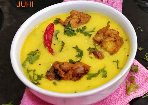 Kadhi Punjabi Kadhi Pakora Recipe By Juhi Sewani Cookpad