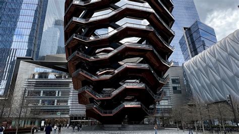 New York City Hudson Yards High Line And Vessel Walking 41 Off