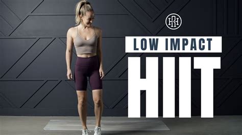 Powerful Low Impact Hiit Workout No Equipment Youtube