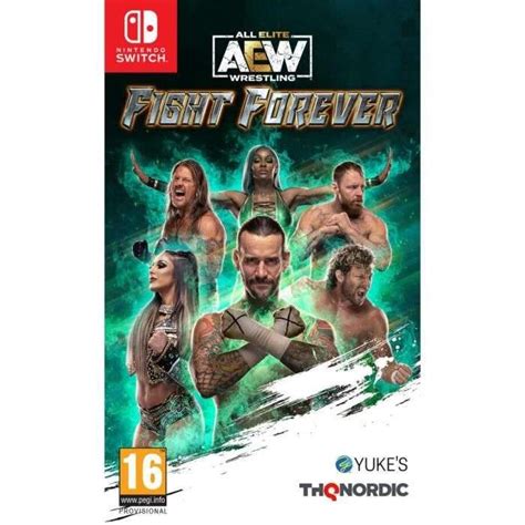 Aew All Elite Wrestling Fight Forever Pour Nintendo Switch Ps Et Xbox