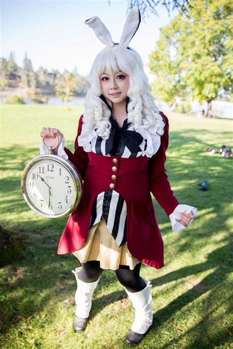 White Rabbit Victorian Cosplay Alice In Wonderland Alice In