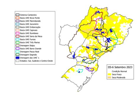 Monitoramento De Secas E Impactos No Brasil Setembro Centro
