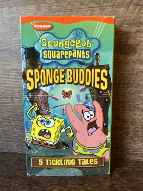 NICKELODEON VHS SPONGEBOB Schwammkopf Schwammfreunde Animation