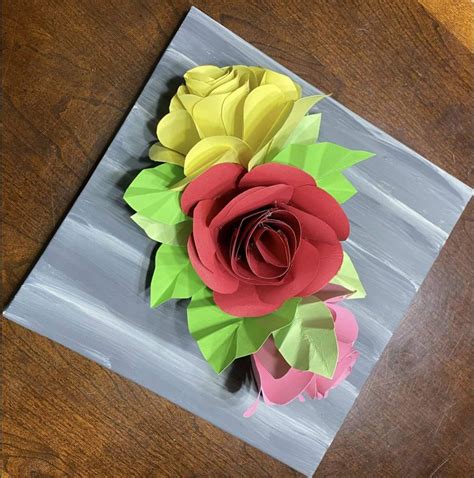 How To Make A Beautiful DIY Paper Roses Bouquet