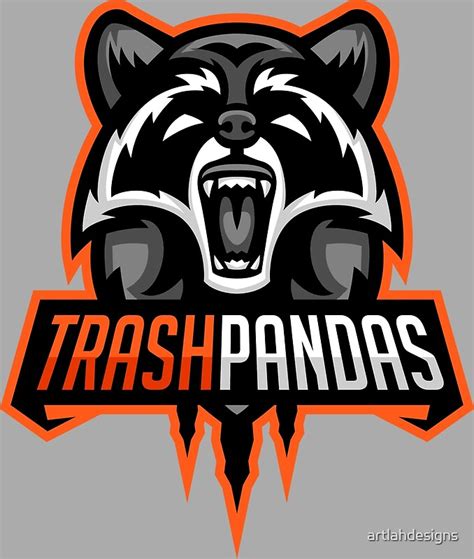 Team Trash Pandas By Artlahdesigns Redbubble