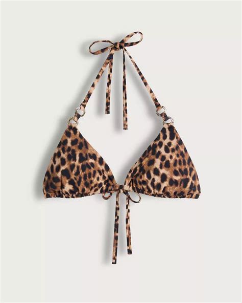 Tesco S Gorgeous Leopard Print Bikini Top Is With Matching Kaftan Available Liverpool