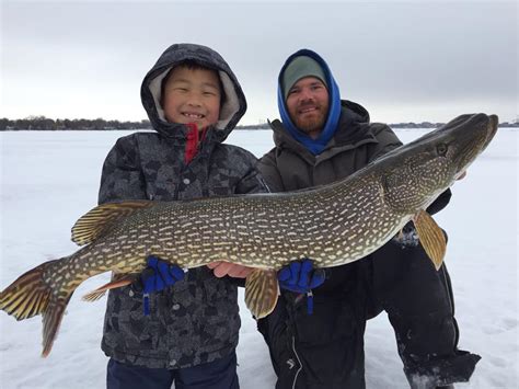 Guided ice fishing adventures on the Madison Lakes - BLUE RIBBON OUTDOORS