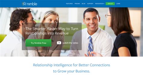 Nimble Top Small Business CRM Solutions 10 Best CRM