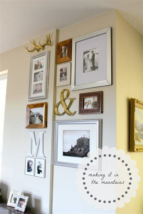 Diy Gallery Wall Tutorial Making It In The Mountains Diy Photo Wall