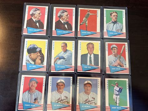 Fleer Baseball Greats Raw Cards A Few Doubles Ebay