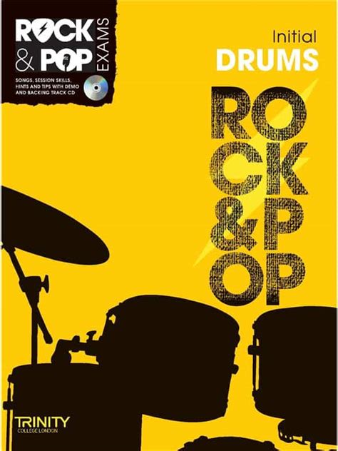 Trinity Rock Pop Drums Initial Cd