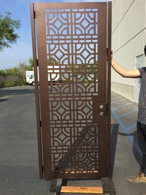 Metal White Laser Cut Safety Door For Home Size 6x4 At Rs 500 Piece