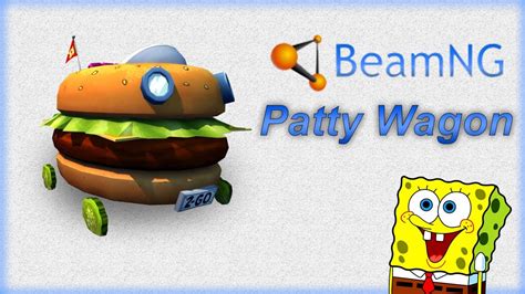 Beamngdrive Alpha Spongebob Squarepants Krabby Patty Car Patty