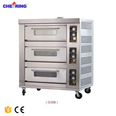 Factory Price Bakery Gas Pizza Baking Steamer Oven China Gas Oven And