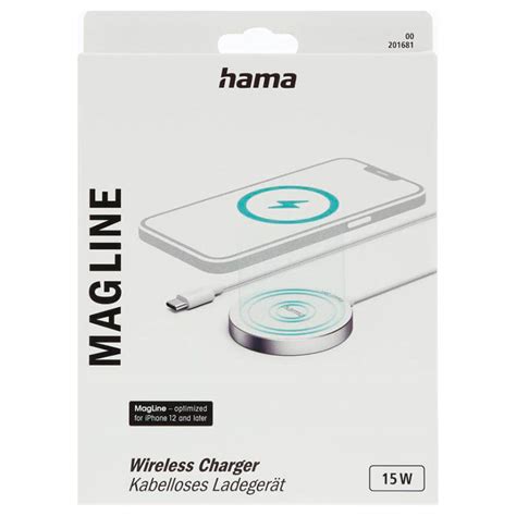 Hama MagCharge Qi trådløs lader 15W 429 kr Gratis frakt