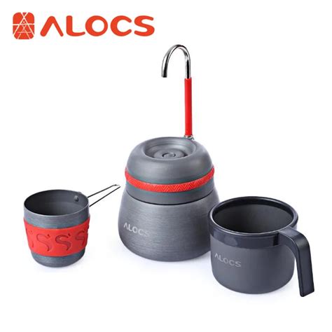 ALOCS EM01 350ML Coffee Stove Outdoor Portable Coffee Maker Camping ...