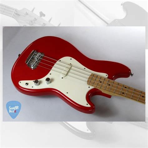 Squier By Fender Bronco Bass Affinity Series Bajo Torino Red Escala