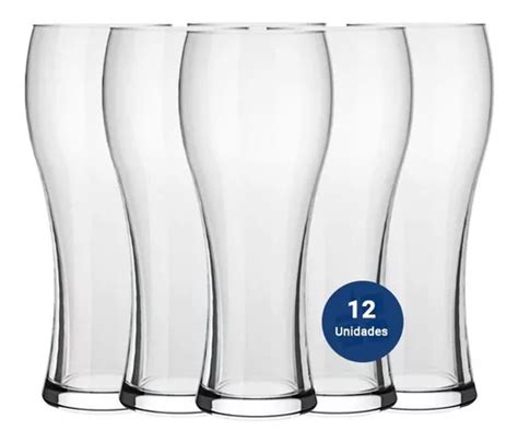 Juego Set X 12 Vaso Cerveza Nadir Joinville 680 Ml