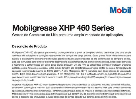 Graxa Mobilgrease Xhp Nlgi Balde Kg Complexo De L Tio Fast