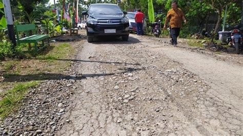 Jalan Penghubung Tiga Desa Di Sambirejo Sragen Akan Diperbaiki