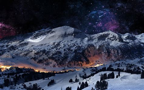 Snow Mountain Wallpaper Widescreen