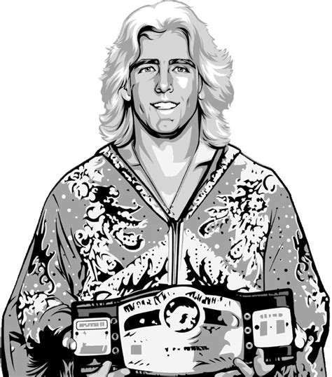 553 X 628 1 Ric Flair Drawing Clipart Large Size Png Image Pikpng