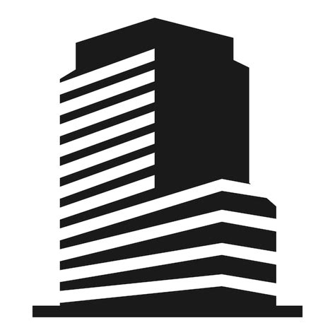 Premium Vector Buildings Icon Vector