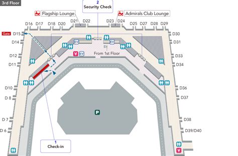 American Airlines Dfw Airport Terminal Map