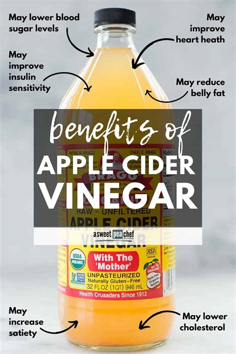 Benefits Of Apple Cider Vinegar How To Drink It A Sweet Pea Chef