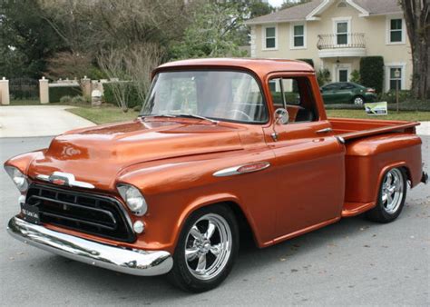 Beautiful Restomod 53ls V 8 1957 Chevrolet 3100 Pickup Restomod