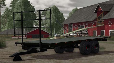 Bale Trailer 1993 v1.0 | FS22 Mod Download